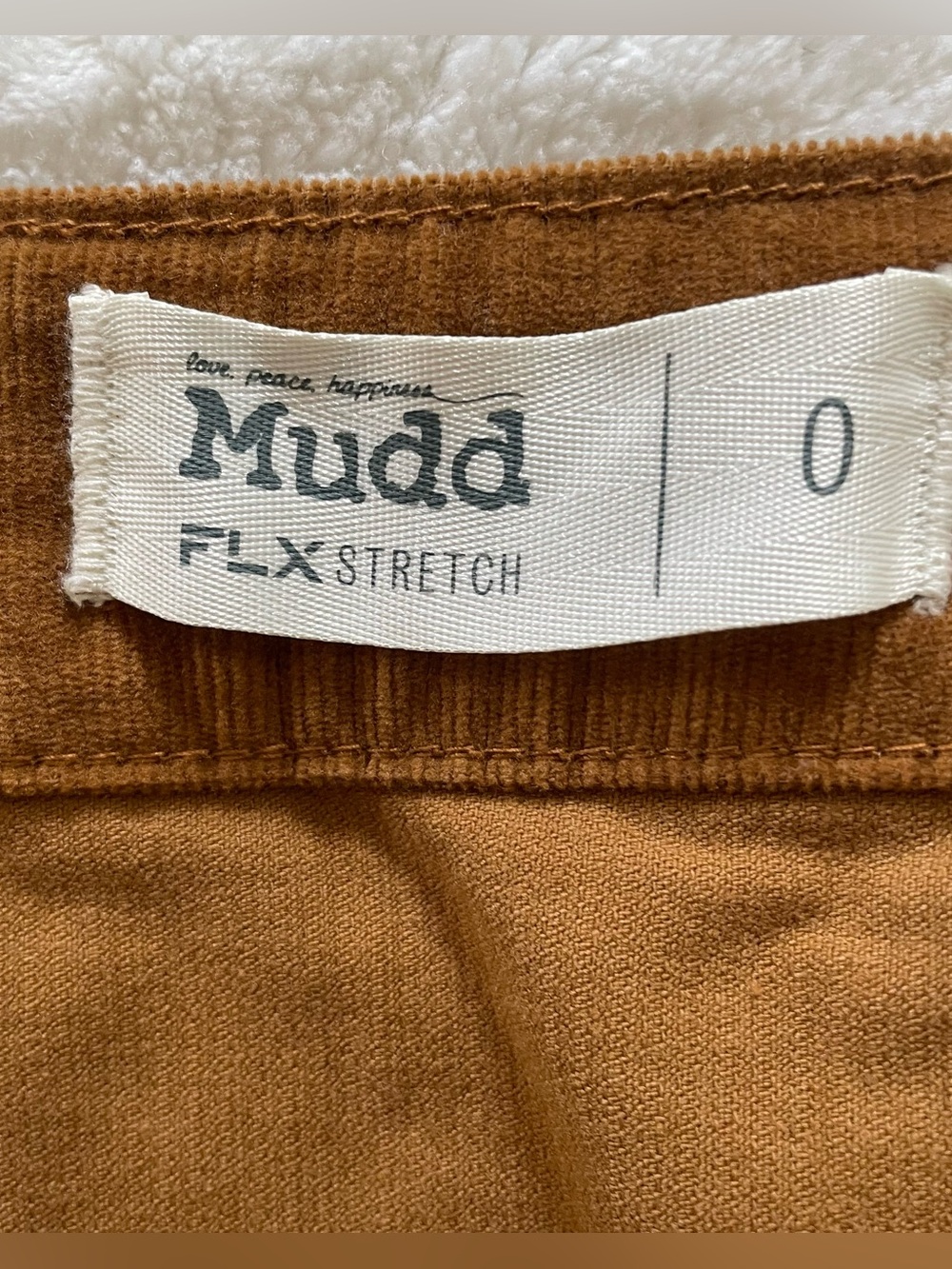 Mudd Corduroy Button Up Mini Skirt size 0 - Picture 6 of 11